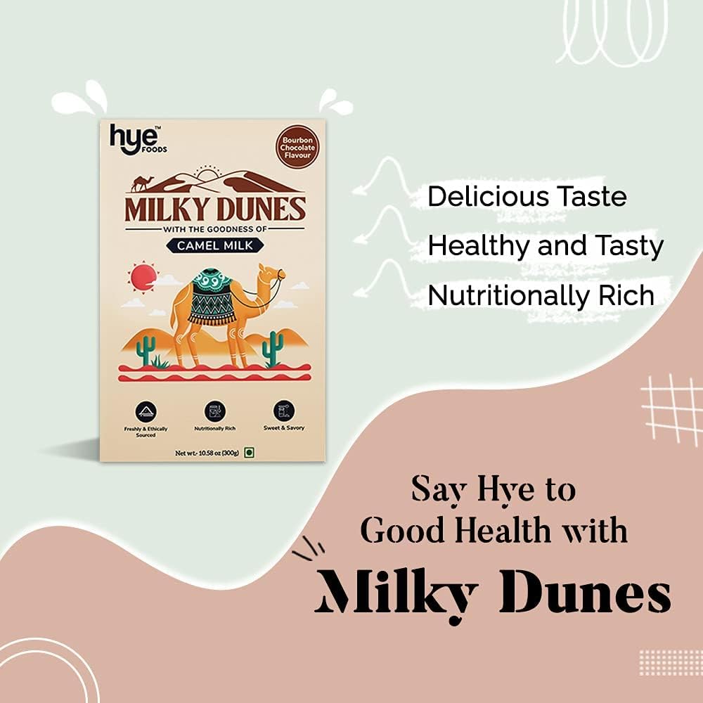 KHALI Milky Dunes | Camel Milk Powder | Bourbon Chocolate | 300gms | 10.58 Oz - Image 4